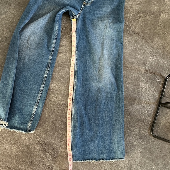 Zara soft (S) wide-leg jeans, with stretch, EUC. - Picture 12 of 14